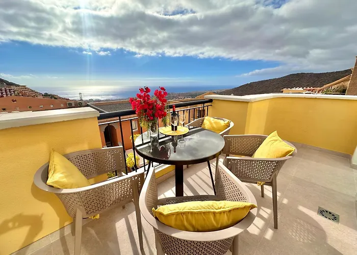 Sunshine With Sea Viev Apartament Costa Adeje (Tenerife)